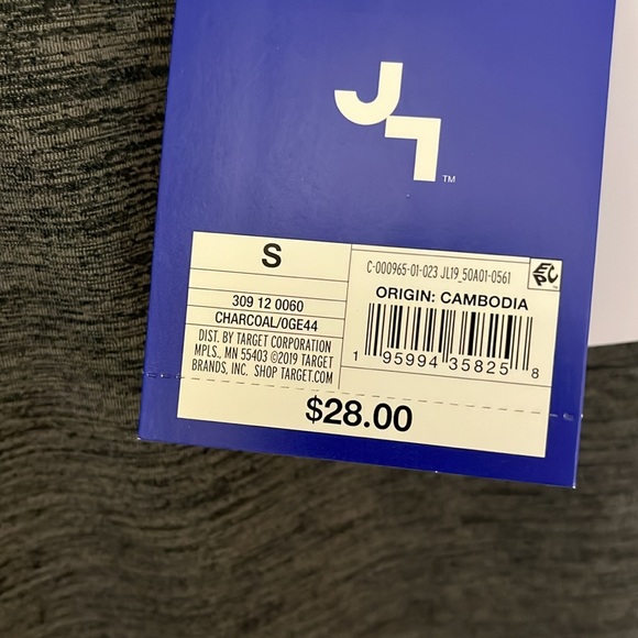 JoyLab Active Long Sleeve Shirt Size Small Grey - Picture 3 of 8